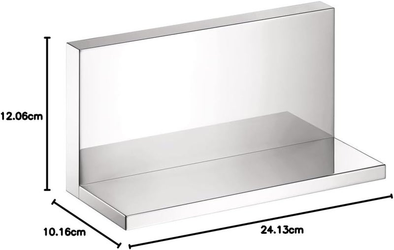 AXOR AXOR Shelf 10 x 5 Upgrade 9inch Avantgarde Shelf in Chrome 40873000 Large  - Image 3