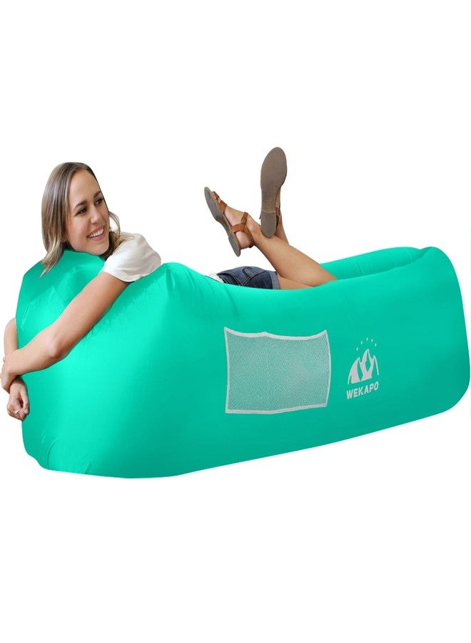 WEKAPO Inflatable Couch Air Lounger Chair - Camping & Beach Accessories, Portable Blow up Sofa for Hiking, Lawn, Indoor/Outdoor Movies & Music Festivals. Lightweight and Easy to Set Up Air Hammock - Image 1