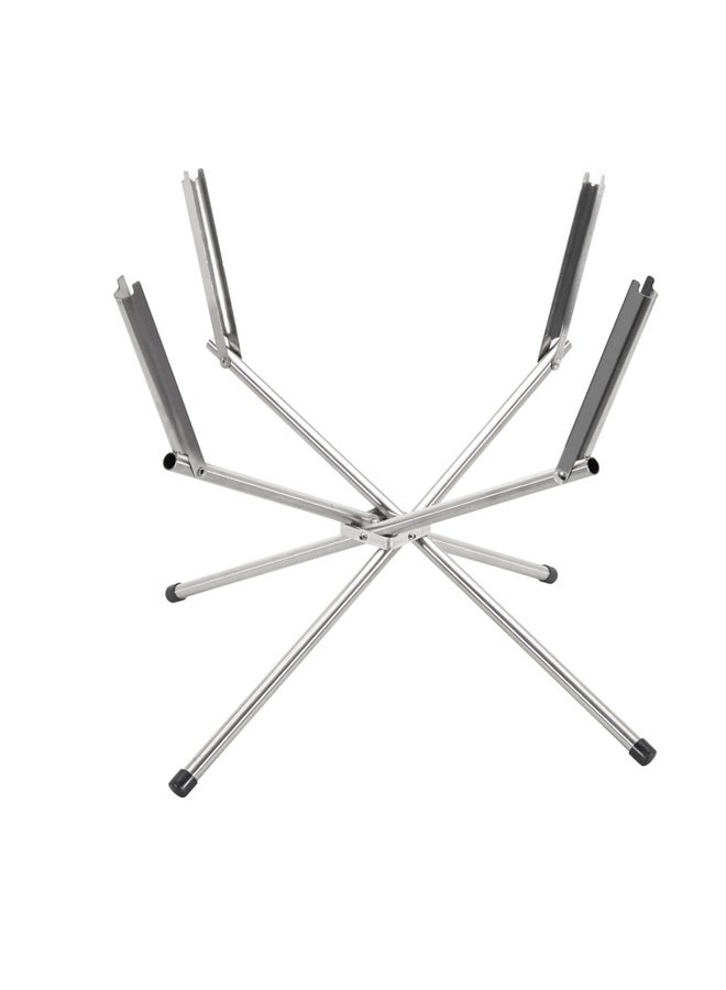 دي بي تي شواية رحلات موقد شواء متنقل فضي مقاس 35*36*32 سم - Image 2