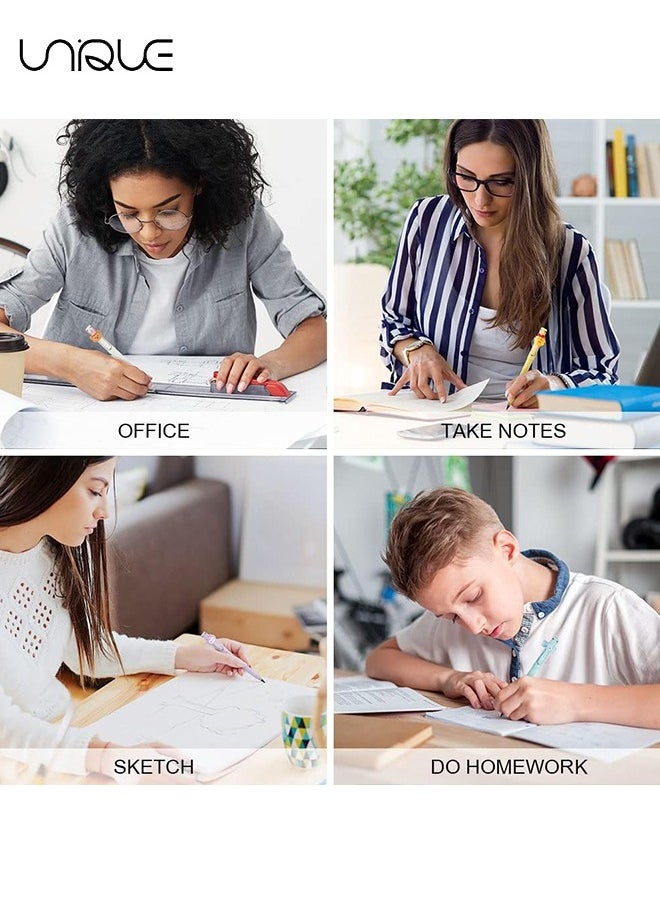 Inkless Eternal Pencils, 6 Pcs Reusable Inkless Pencil No Sharpen Pencil, Cute Pencil Cups Infinite Pencil, for Writing, Sketch, Drawing, For School Office Supplies