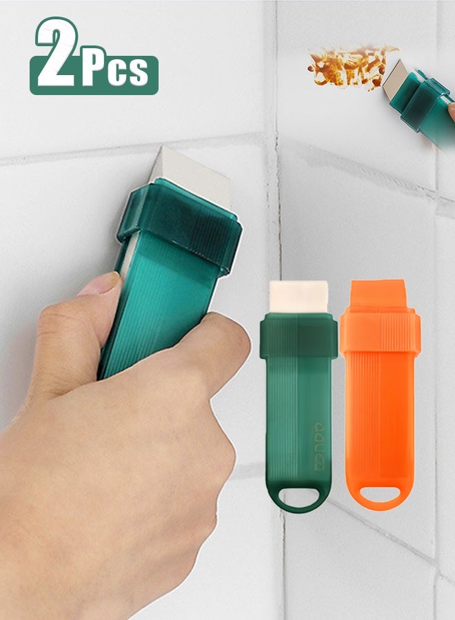 2 PCS Color Magic Multifunctional Cleaning Brush Heavy Duty Scrubber No Battery Needed - Image 1