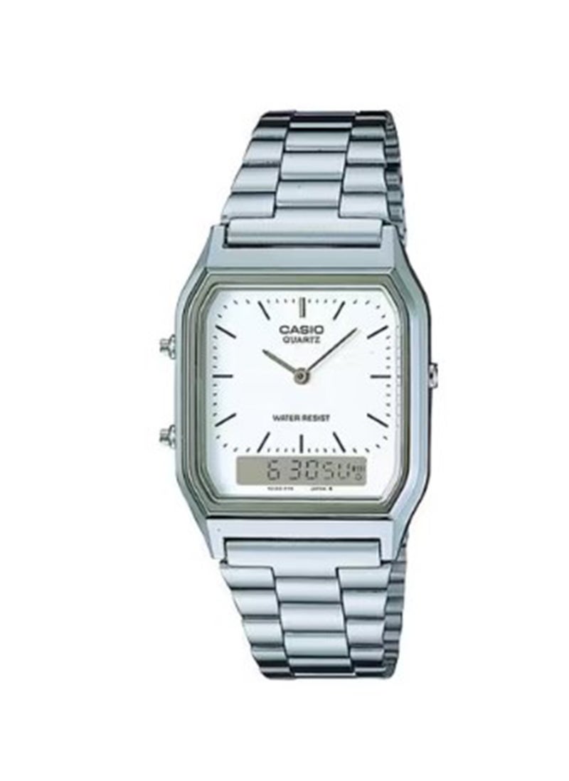 CASIO ساعة يد أنالوج-رقمي للنساء Vintage AQ-230A-7DMQ - Image 1