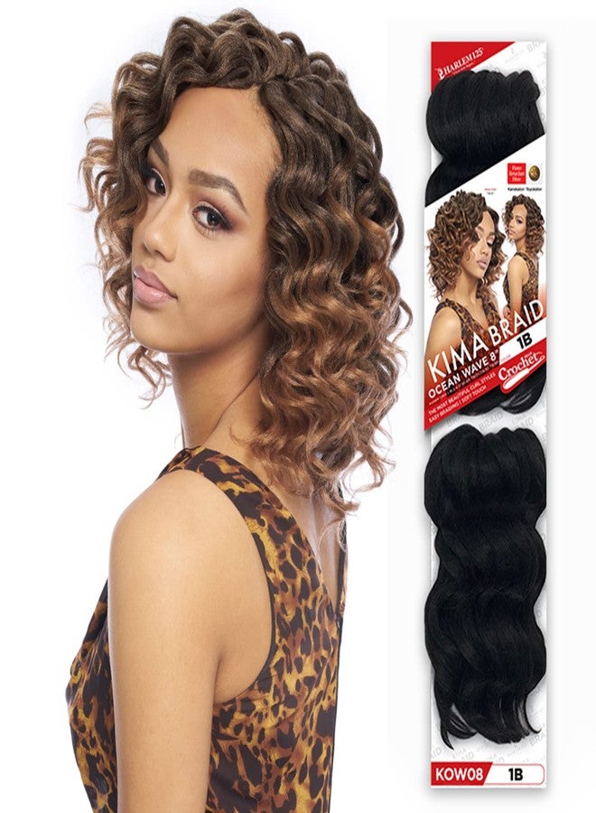Harlem 125 Harlem125 Synthetic Hair Braids Kima Braid Ocean Wave 8" (1-pack, 613) - Image 2
