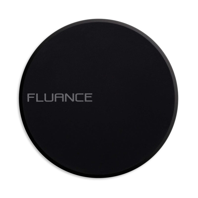 Fluance HiFi Vinyl Record Weight Stabilizer High Mass 760 gram Steel LP Disc Turntable Accessory with Antiresonance Rubberized Coating and Protective Velvet Pad for Vibration Damping (RW03) - Image 2