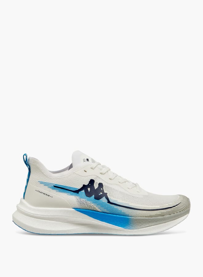 Kappa Men's Logo Detail Lace-Up Sports Shoes  - Image 3