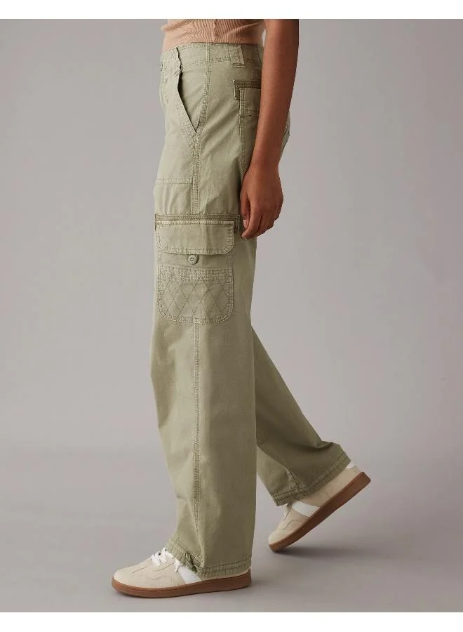 امريكان ايجل AE High-Waisted Baggy Cargo Jogger
