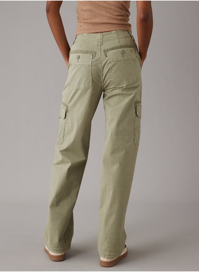 American Eagle - AE High-Waisted Baggy Cargo Jogger - Image 1