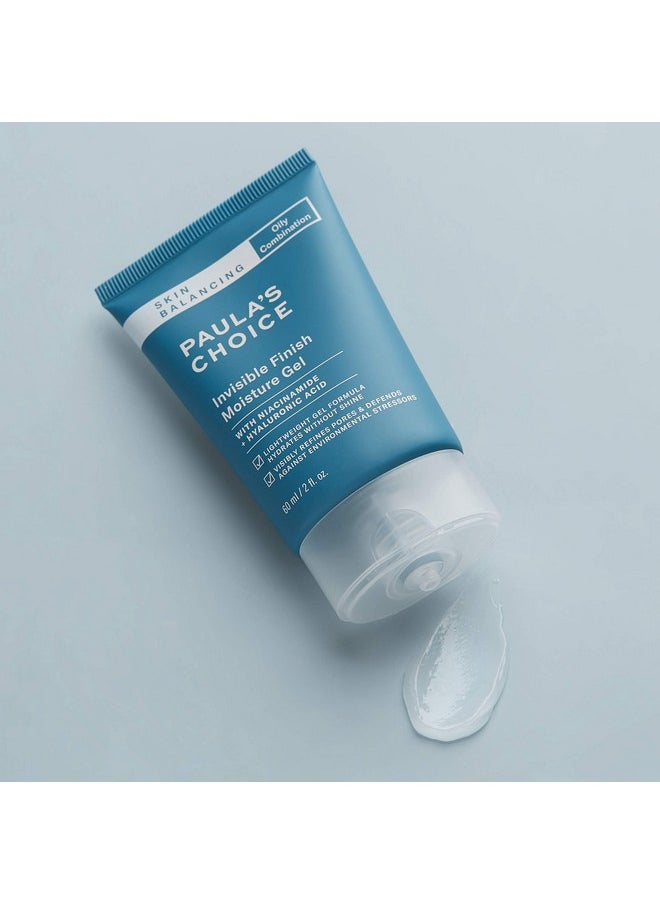 PAULA'S CHOICE Skin Balancing Invisible Finish Gel Moisturizer Face Cream With Niacinamide & Hyaluronic Acid, Large Pores & Oily Skin, 60 Ml (23400)  - Image 2