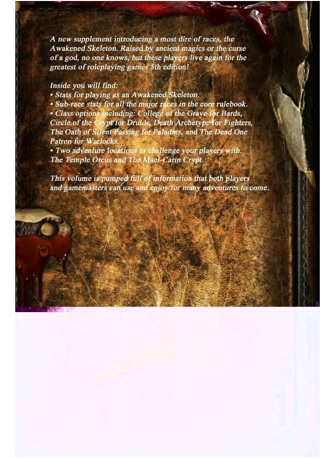 Awakened Skeleton A Roleplaying Game Supplement  - Image 2