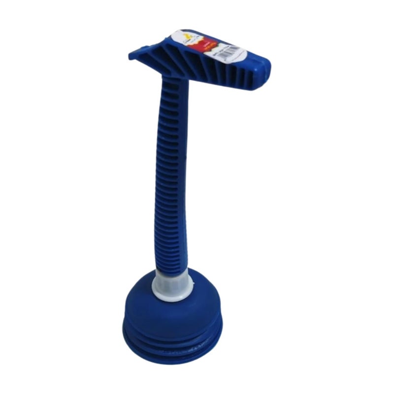 Sink Plunger - Kitchen Sink Plunger - Plunger (Blue Suction with Handle)