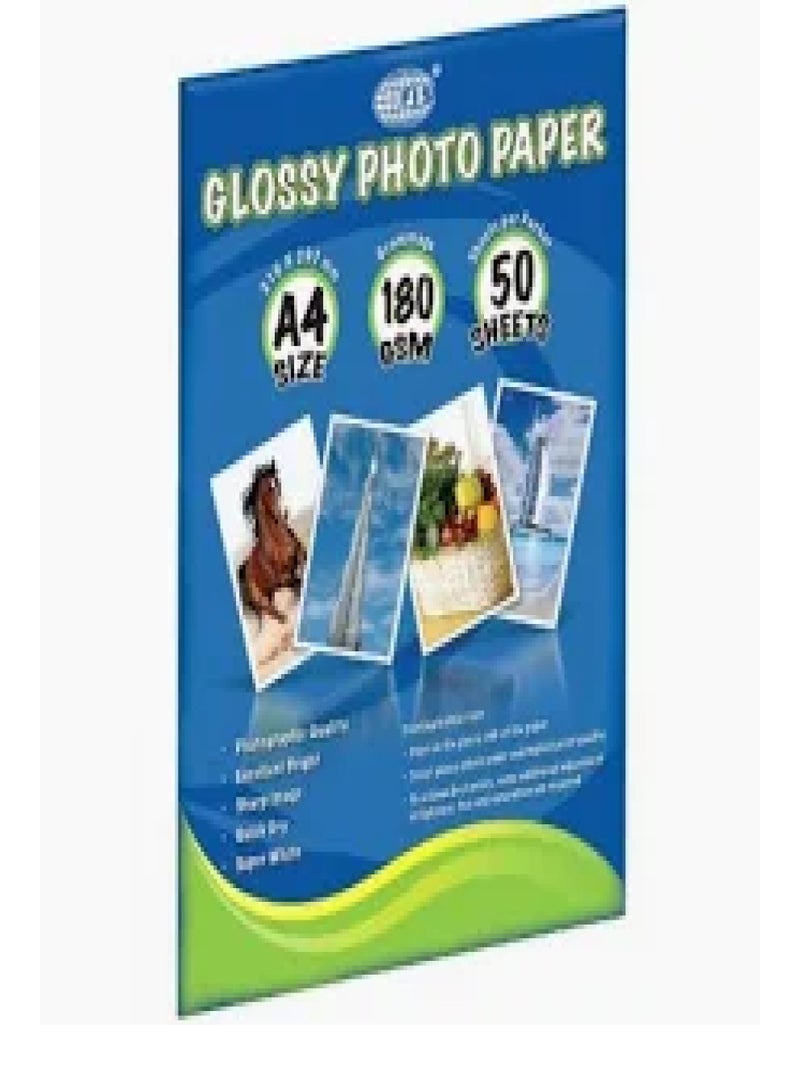 A4 GLOSSY PHOTO PAPER
