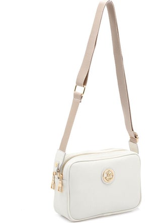 BEVERLY HILLS POLO CLUB 05BHPC8012-BY White Women's Shoulder Bag  - Image 3