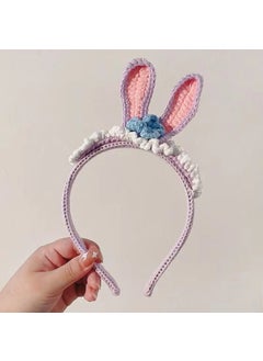 Cute Knit Panda Headband Autumn Winter Fashion Rabbit Ears