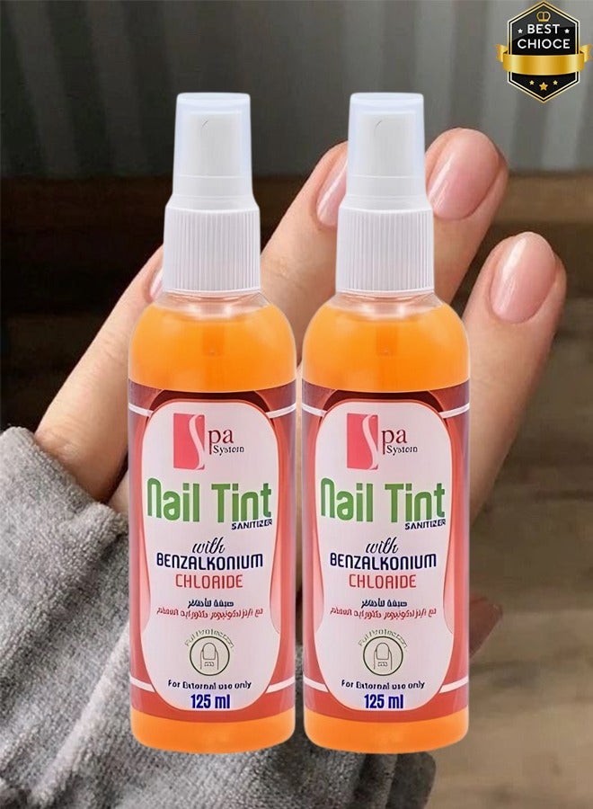 سبا سيستم 2 قطع صبغة أظافر بكلوريد البنزالكونيوم 125 مل - Image 1