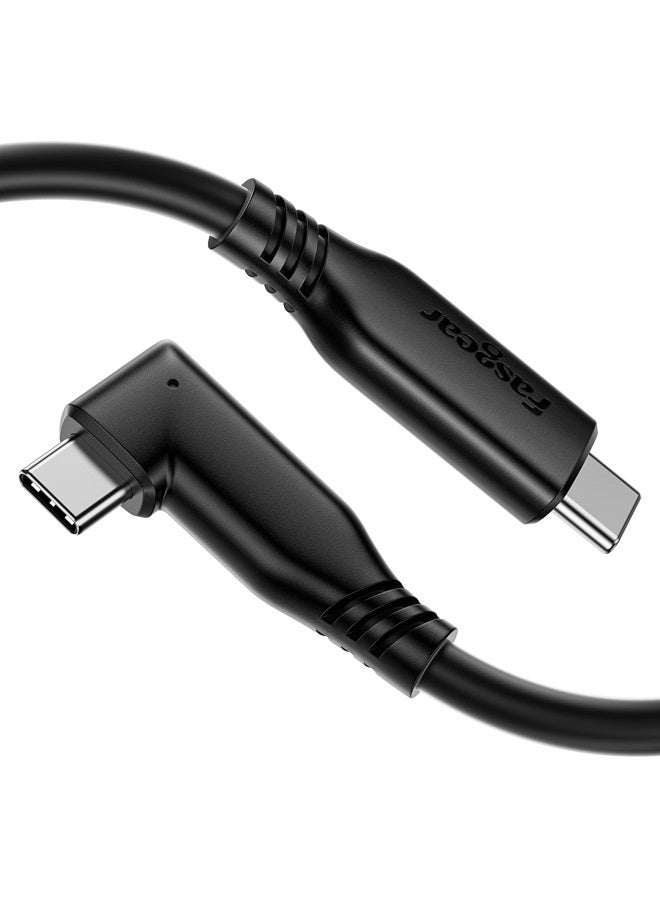 Fasgear USB C to USB-C 3.2 Gen 2x2 Cable 6ft, 20Gbps 4K@60Hz USB C Video Cable, 100W 5A PD Fast Charge Type C Cord Compatible for Mac Book Pro, iPad 2022, Sam-Sung S21, USB-C Display Monitor (Black) - Image 1