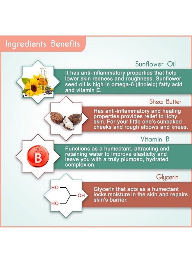 Keya Seth Aromatherapy Keya Seth Aromatherapy Schoolers Nourishing Cream Gentle & Safe Intensive Moisturizing & Nourishing Ultralight For Kids Hypoallergenic No Paraben & Sulfates 50Gm  - Image 4
