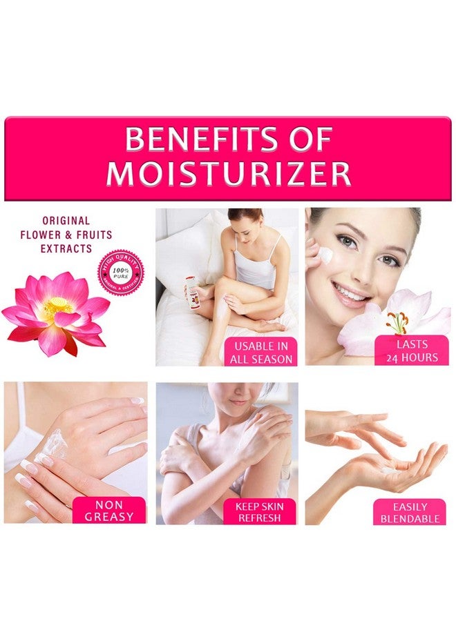 Lilium Herbal Regular Moisturizer Face & Body Lotion 100ml Pack of 2 - Image 3