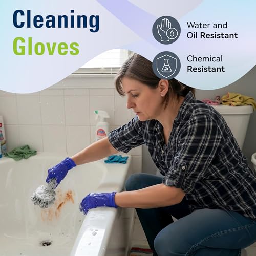 SWIFTLITE Disposable Nitrile Gloves, Food Safe, Latex-Free Powder-Free, Kitchen Rubber Gloves for Cooking, Cleaning and Food Prep (X-Large, 100) - Image 5