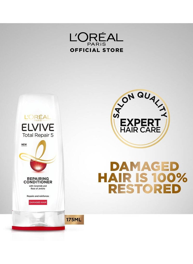 L'OREAL PARIS Loreal Paris Elvive Repairing Conditioner Total Repair 5 -360 ML  - Image 4