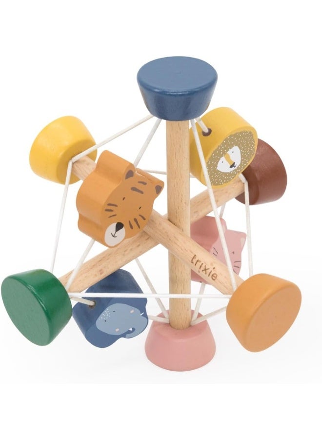 Trixie Wooden Activity Ball - Image 1