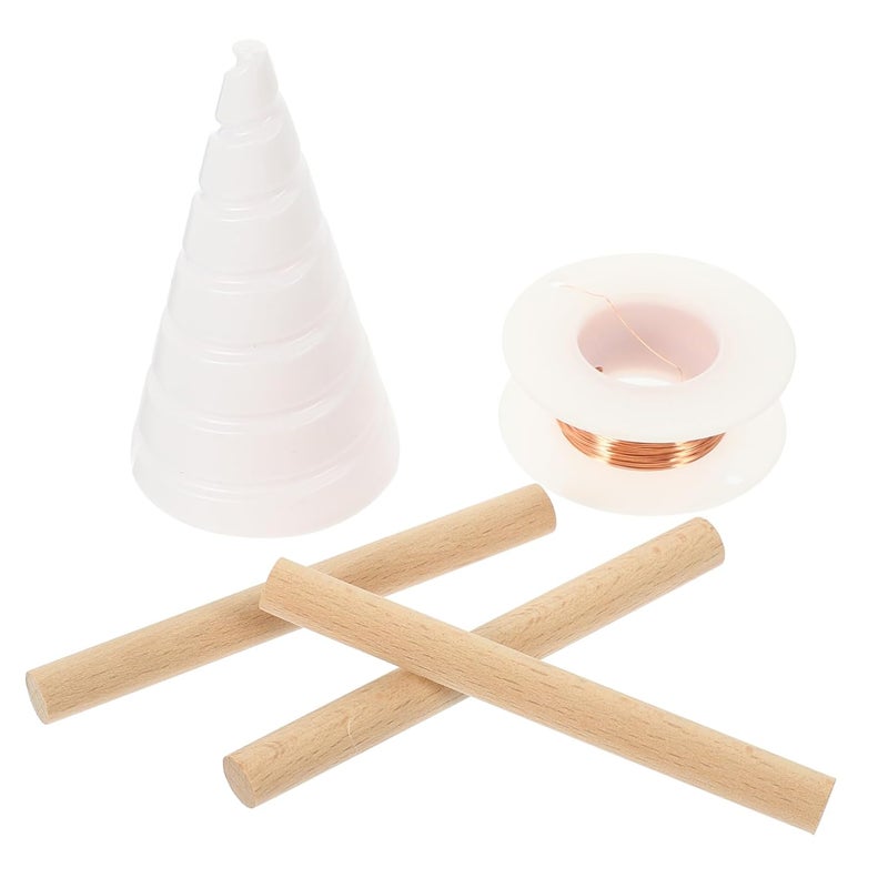 أداة لفائف لولبية من النحاس النقي للزراعة الكهربائية لصنع هوائيات البستنة - Image 1