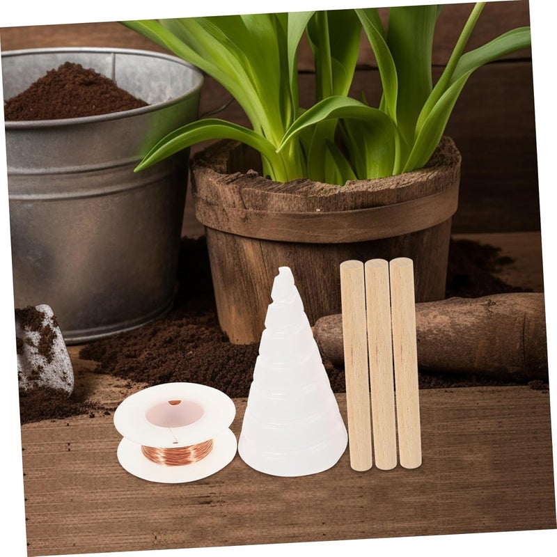 أداة لفائف لولبية من النحاس النقي للزراعة الكهربائية لصنع هوائيات البستنة - Image 4