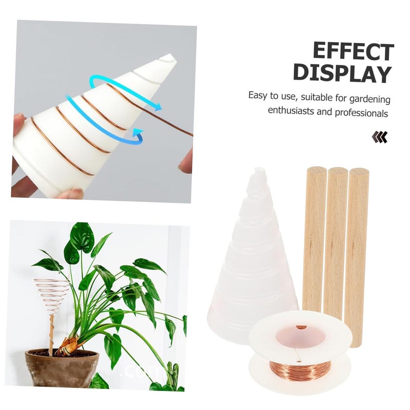 أداة لفائف لولبية من النحاس النقي للزراعة الكهربائية لصنع هوائيات البستنة - Image 3