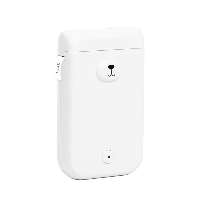 AIMO Label Printer: 203DPI Inkless Pocket Printer - BT Connected Mini Printer With 1000mAh Battery, Automatic Size Recognition for Home, Office, Study, Journal Making - Image 1