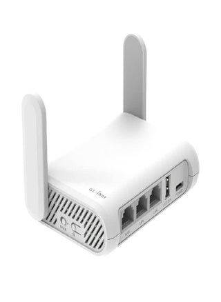 GL.iNet GL-SFT1200 (Opal) Secure Travel WiFi Router, AC1200 Dual Band Gigabit Ethernet Wireless Network, IPv6 USB 2.0, Repeater Bridge Access Point Mode, Router for Public Use, Easy Setup with Guide - pzsku/ZD47EFDA39C47DADF6361Z/45/1747983653/df1638c5-b949-423a-ab58-c8bff7a3dcb4