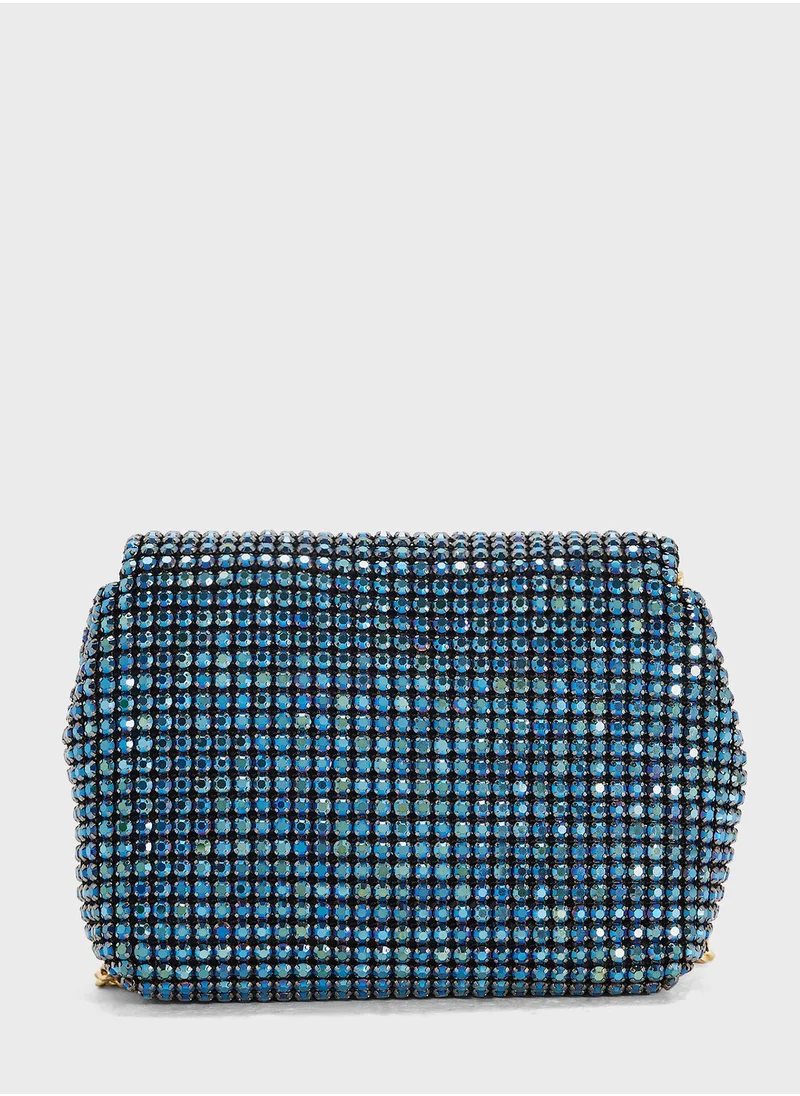 Ted Baker Gliters Crystal Mini Cross Body Bag