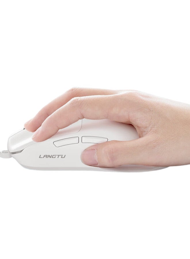 LANGTU T6 Wired Mouse, Silent, For Office And Gaming, E-Sports, Usb, Suitable For Office, Internet Cafes, Desktop Computers, Compatible With Hp And Asus Laptops - Image 3