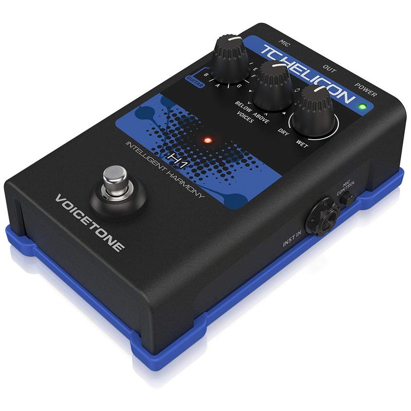 TC Helicon VOICETONE H1 Single-Button Stompbox for Realistic Guitar Controlled Vocal Harmony - Image 3