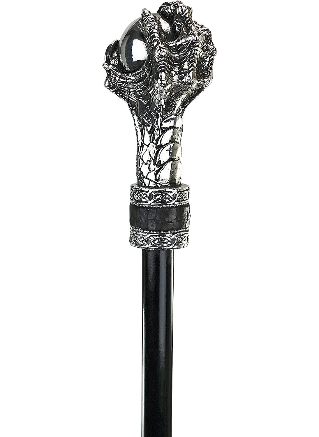 Design Toscano The Dragonsthorne Collection Dragons Grasp Gothic Walking Stick