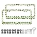 LIN KANG Cute Daisy Flower License Plate Frame 2 Pack Floral Car License Plate Frame Aluminum Metal License Plate Holder Covers Car Decorative Tag Frames with Screw Caps Set for Women - Image 2