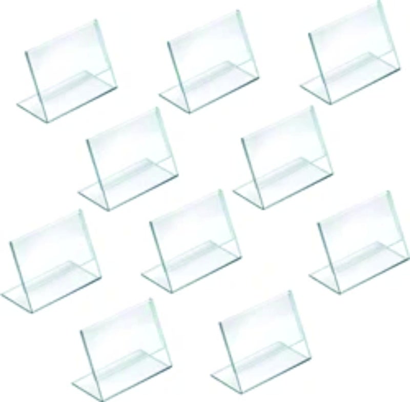 NEILL® Acrylic Display Holder Stand, Size-A7 (2.9"x4.1"), pack of 6 Pcs, - Image 1