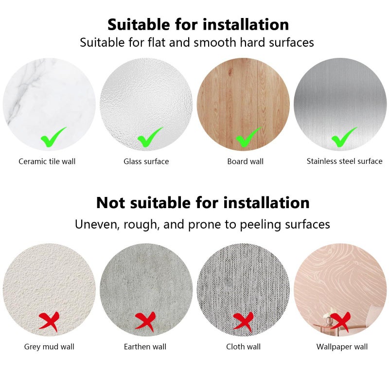 Heavy Duty Rotating Suction Hooks 2 Pack for Shower Towel Hanging on Tile Metal Glass Surface - Image 4