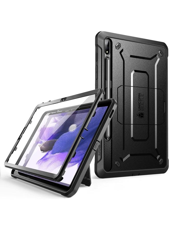 SupCase Unicorn Beetle Pro Series Case Designed For Galaxy Tab S7 Fe Case 2021 Release Full Body Rugged Protective Case With Built In Screen Protector Black - Image 1