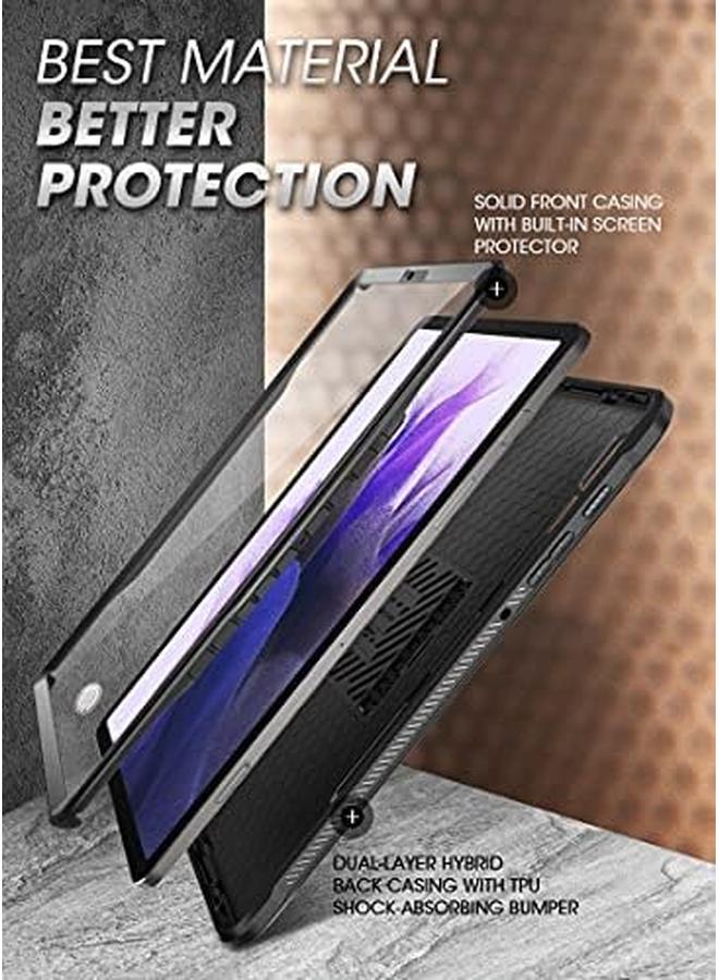 SupCase Unicorn Beetle Pro Series Case Designed For Galaxy Tab S7 Fe Case 2021 Release Full Body Rugged Protective Case With Built In Screen Protector Black - Image 3