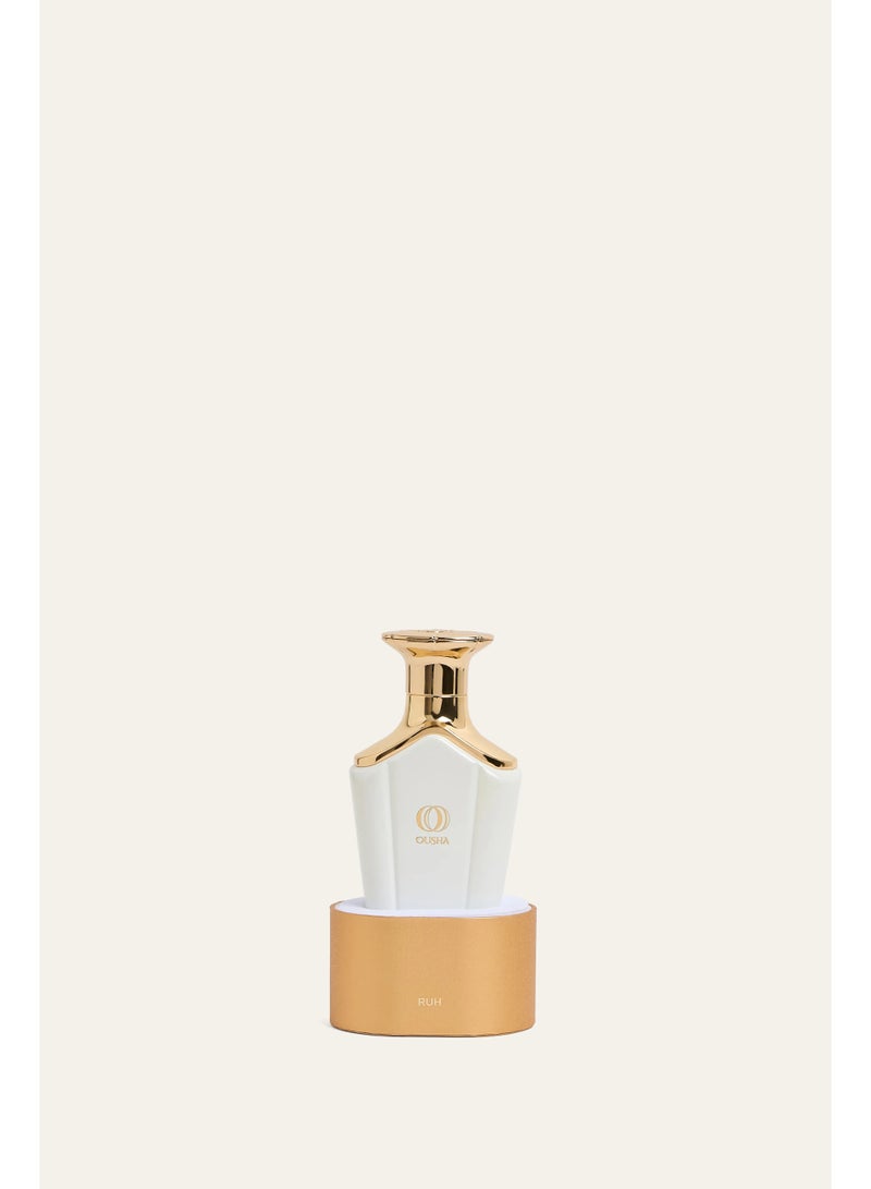 Ousha Ruh Eau de Parfum 75ml – Elegant Fragrance with Jasmine, Mandarin, Orange Blossom, White Musk, Vanilla & Cedarwood - Image 2