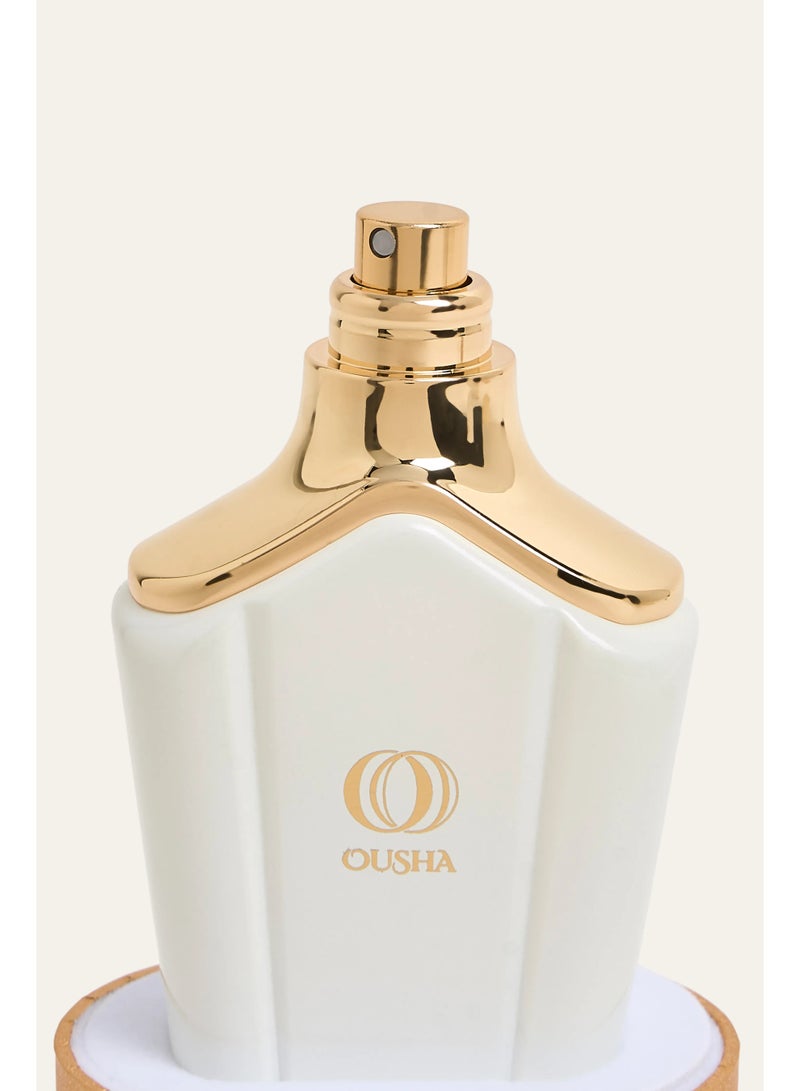 Ousha Ruh Eau de Parfum 75ml – Elegant Fragrance with Jasmine, Mandarin, Orange Blossom, White Musk, Vanilla & Cedarwood - Image 3