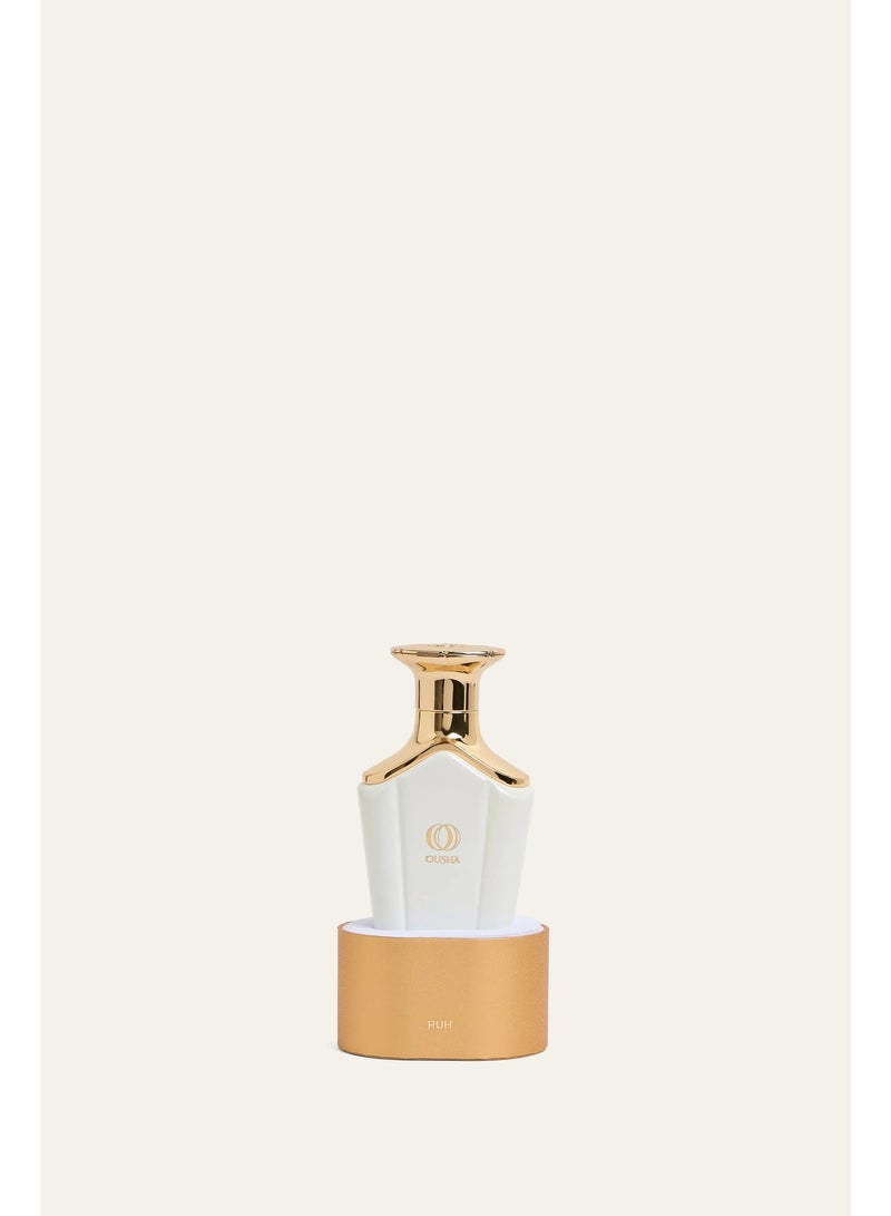 Ousha Ruh Eau de Parfum 75ml – Elegant Fragrance with Jasmine, Mandarin, Orange Blossom, White Musk, Vanilla & Cedarwood - Image 1
