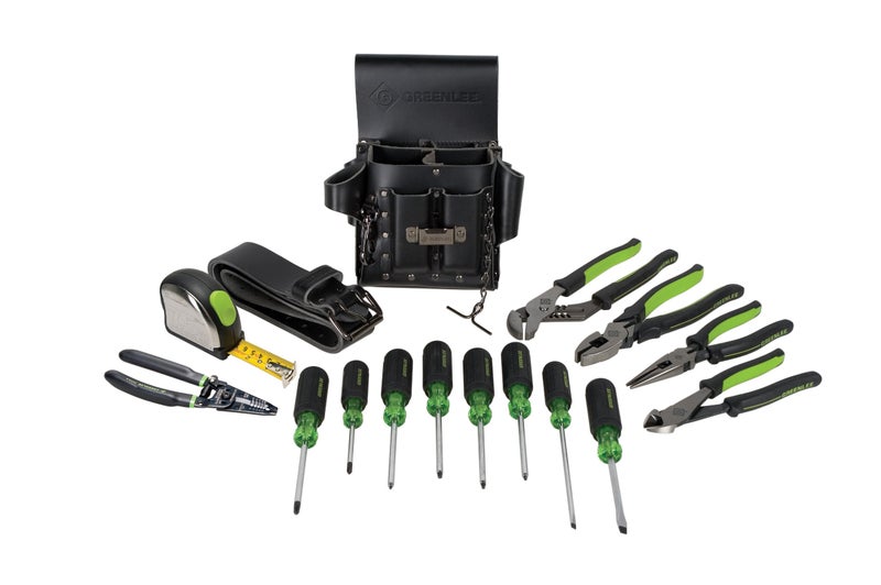 Greenlee مجموعة أدوات كهربائيين جرينلي 0159-24، مقياس متري، 16 قطعة - Image 2
