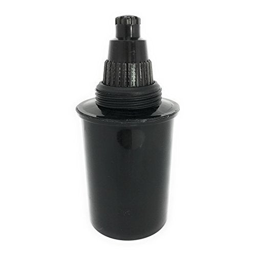 Naples Naturals Naples Naturals  NAPLES1089BLKX1 1Pack 1089F Alkaline Water Pitcher Filter Replacement Cartridge Black 1 X Model BLACK 1089 