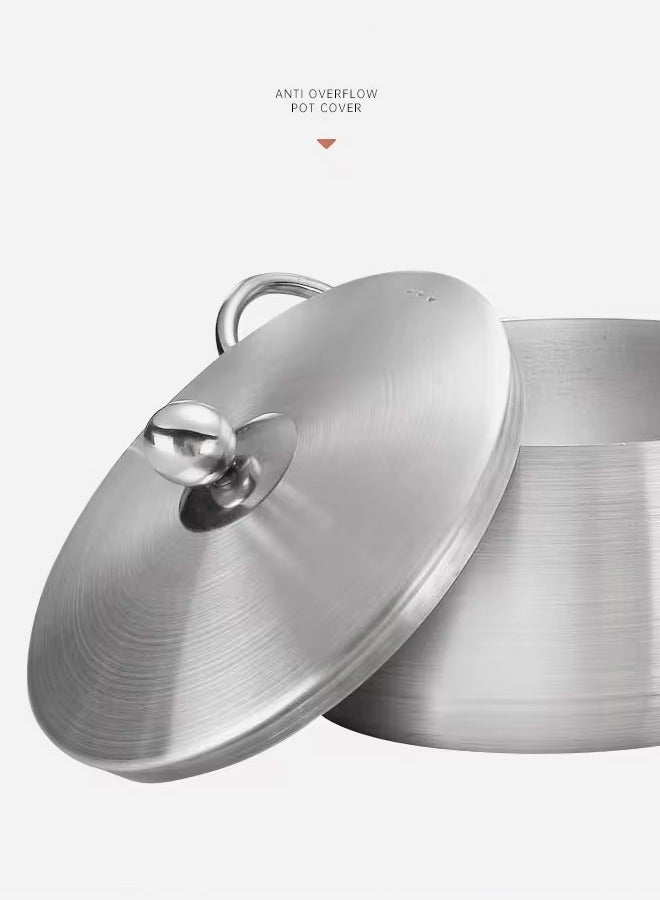 توب شيف طقم أدوات طهي من الألومنيوم مكوّن من 10 قطع فضي - Image 2