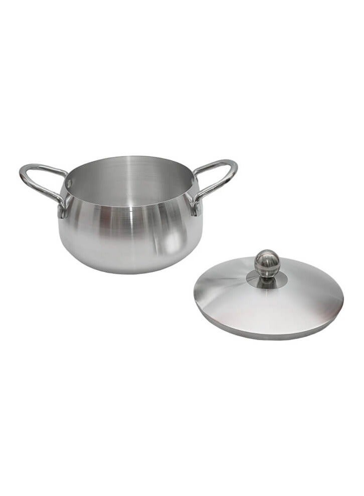 توب شيف طقم أدوات طهي من الألومنيوم مكوّن من 10 قطع فضي - Image 4