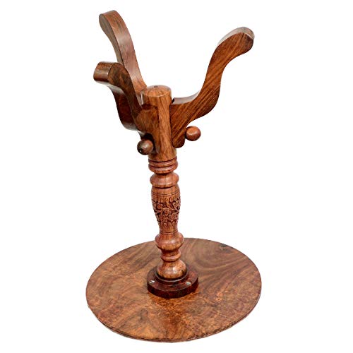 Classical Youth Sheesham Wood Brown Round Multipurpose Corner Wooden Table - Image 3