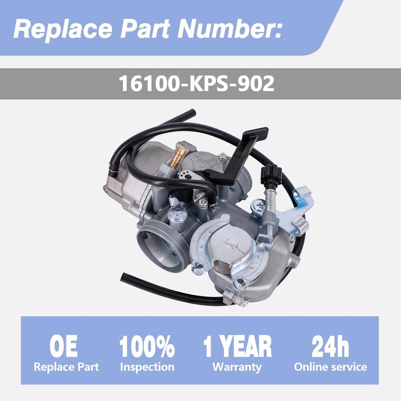 CULMKARI كاربراتير CULMKARI مع مجموعة أدوات تنظيف فوهة الكربون ل Honda CRF230F من 2003-2005 - Image 3