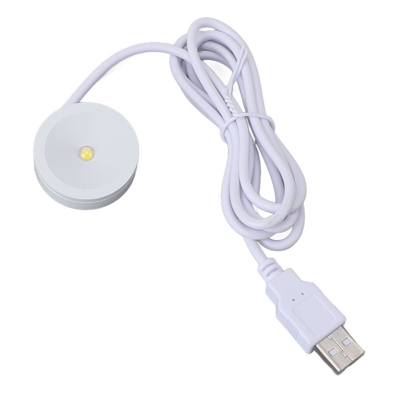 نقاط ضوء صغيرة: حبة إضاءة LED 1 واط، إضاءة فائقة السطوع وخالية من الوهج، إضاءة LED من نوع USB - تثبيت سهل بكابل بطول 1.3 متر، إضاءة لعرض المجوهرات في الأرفف والخزائن العرضية وتزيين المنزل - Image 3