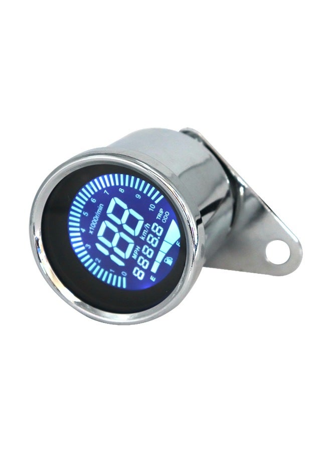 Motorcycle Modified Meter 12v Motorcycle 7 Color Tachometer Odometer Speed Oil Meter