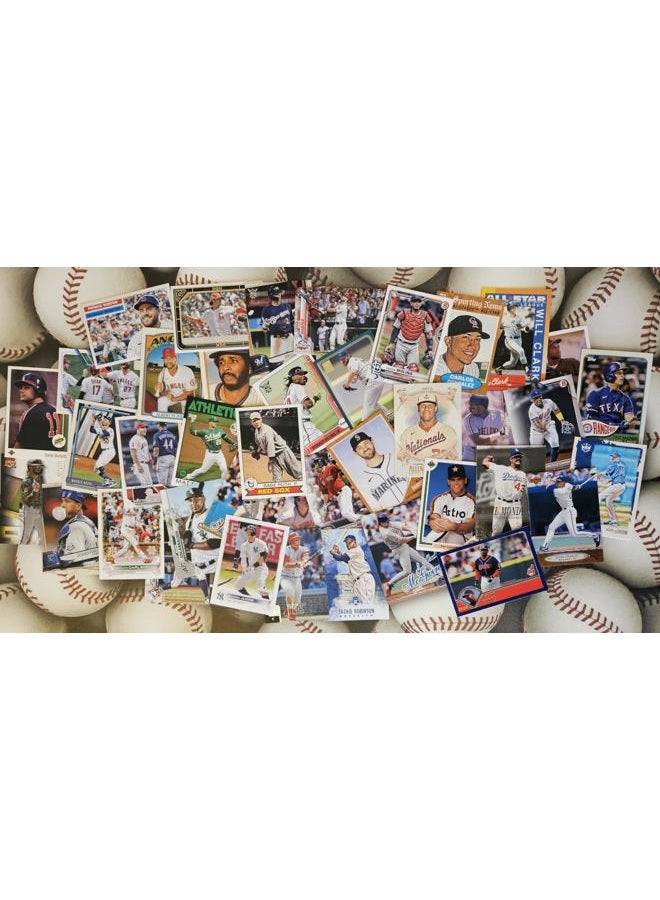 300+ Baseball Cards | 10+ Hall-of-Famers | Dozens of All-Stars | Cards from 1980-Today | Perfect for Kids and Adults - Image 3